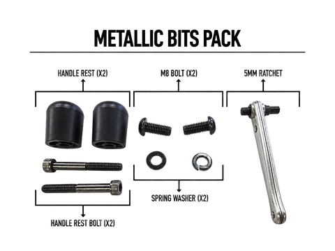 WaterRower Metallic (M1) Bits Pack