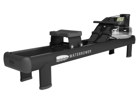 WaterRower Metallic#Metallic Finish_Black#Frame Height_HiRise#Performance Technology_S4 Bluetooth