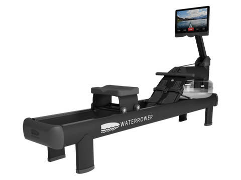 WaterRower Metallic Black#Performance Technology_Pro Screen#Frame Height_HiRise
