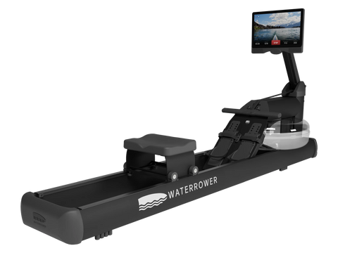WaterRower Metallic Black#Performance Technology_Pro Screen#Frame Height_LoRise
