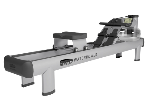 WaterRower Metallic Silver#Performance Technology_S4 Bluetooth#Frame Height_HiRise
