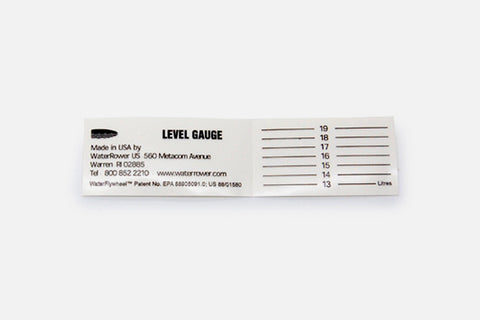 Tank Level Gauge Sticker